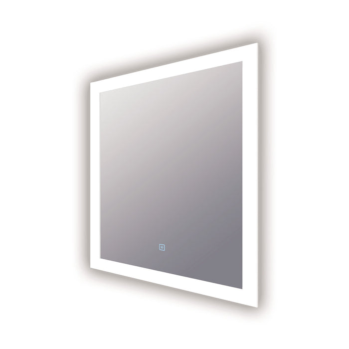 Silhouette LED Lighted Mirror in Square/Small.
