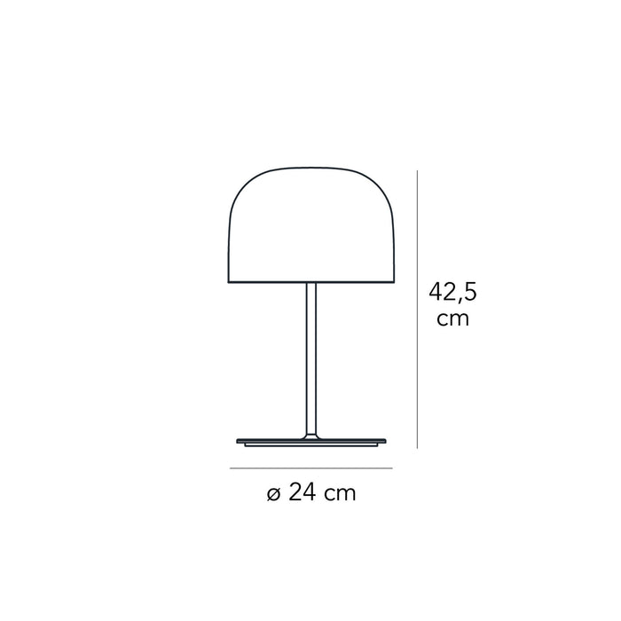 Equatore Table Lamp - line-drawing.