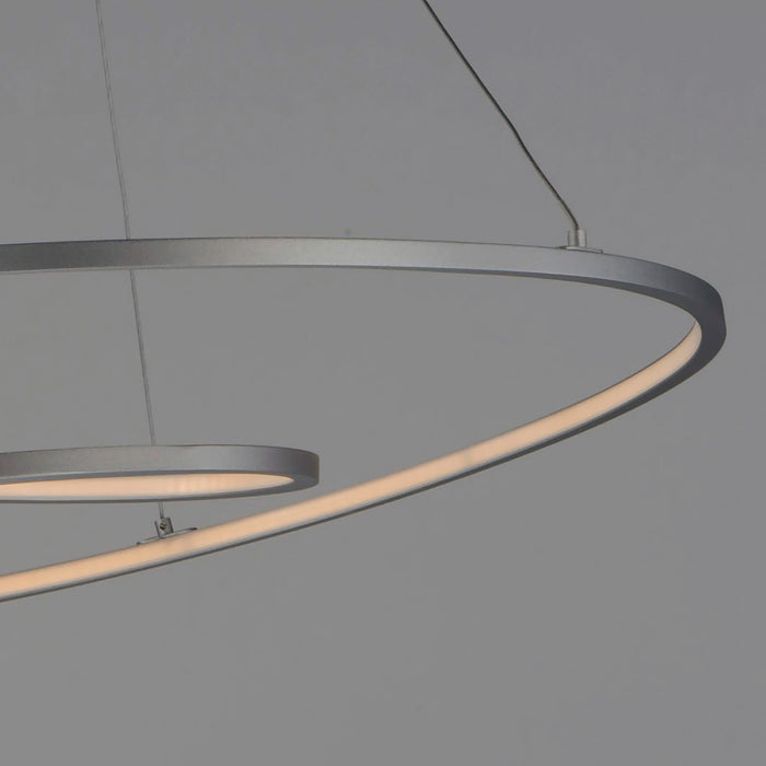 Cycle LED Pendant Light in Detail.