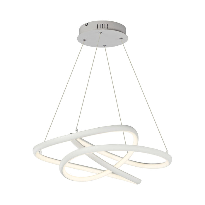 Twisted LED Pendant Light in 31.5-Inch.