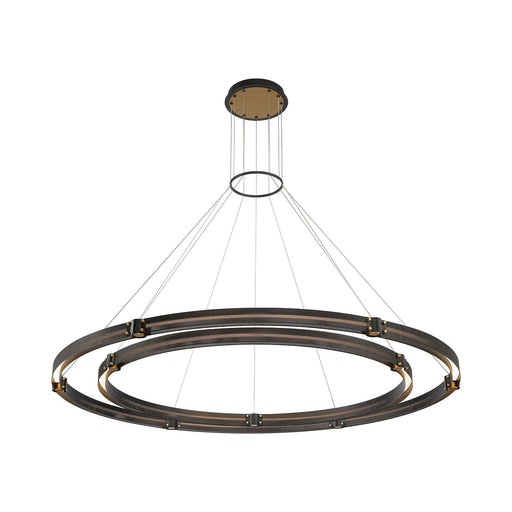 Admiral LED Double Ring Chandelier.