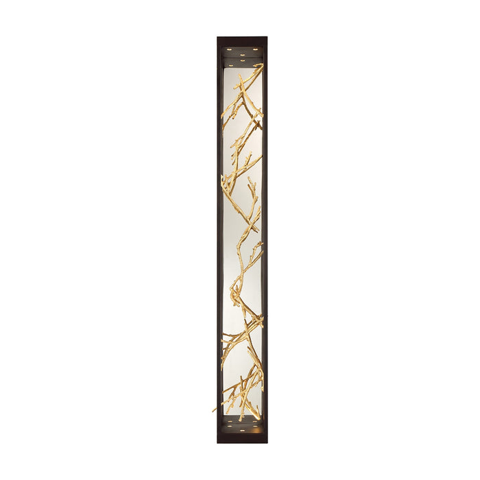Aerie LED Wall Light in Bronze/Gold (Large).