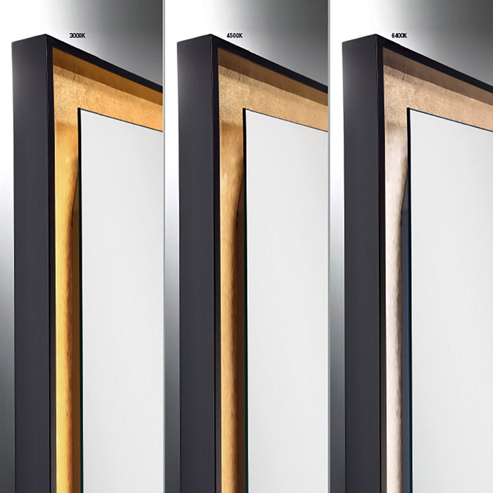 Anya LED Square Mirror in Detail.