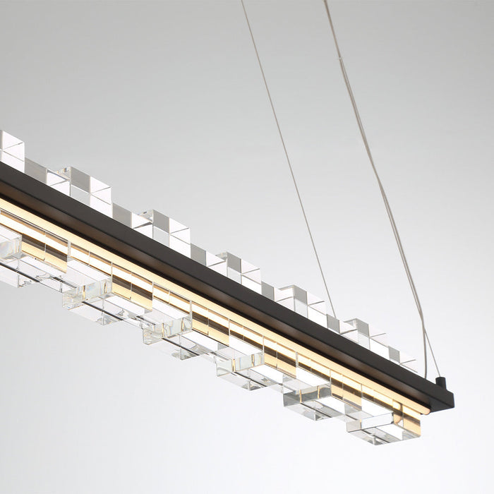 Bruco LED Linear Pendant Light in Detail.