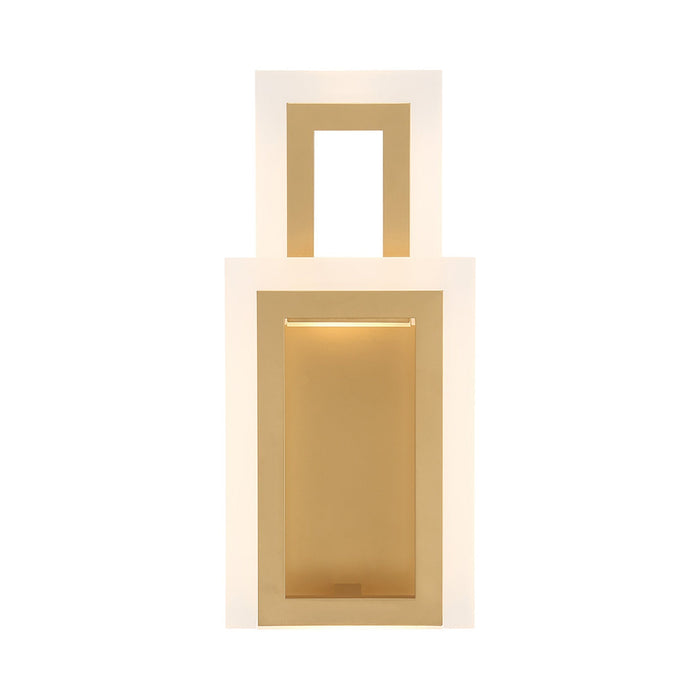 Inizio LED Wall Light in Gold.