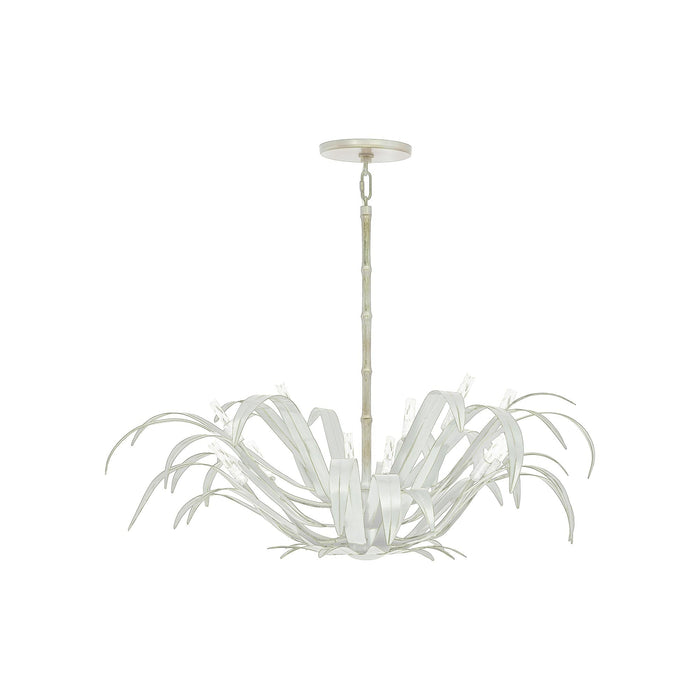 Kagra Chandelier in Distressed White (Small).
