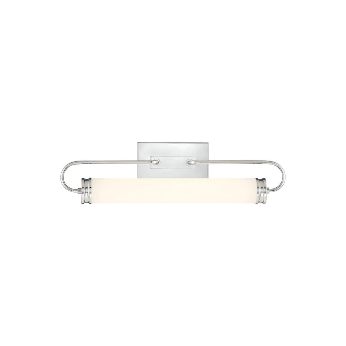 Tellie LED Vanity Wall Light in Chrome (Small).