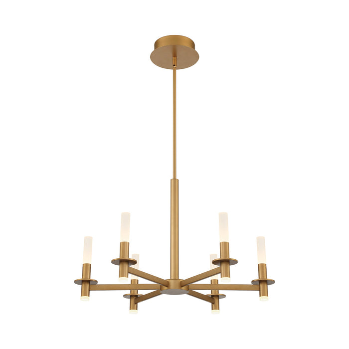 Torna LED Chandelier in Coffee Gold.