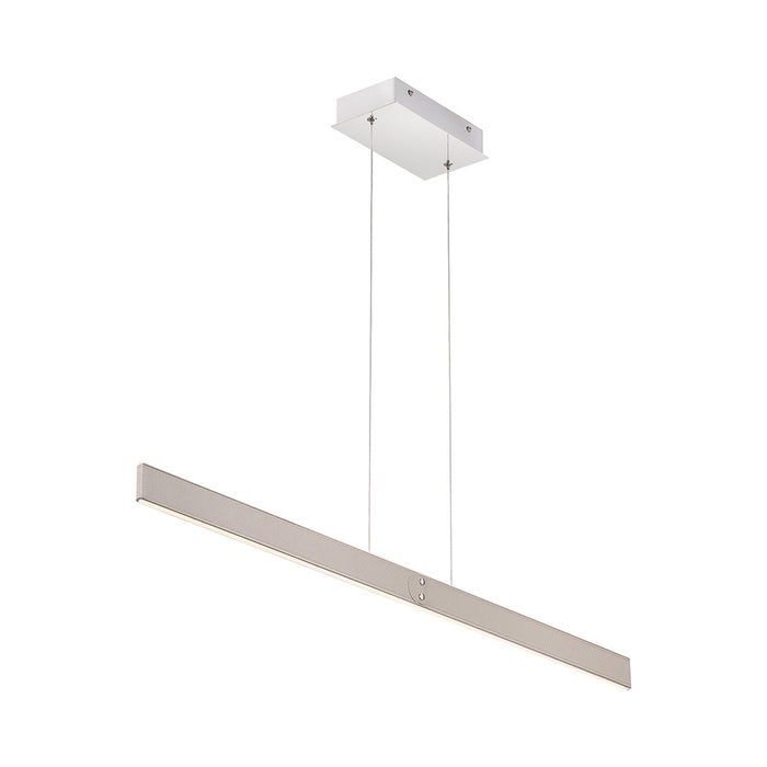 Verdura LED Linear Pendant Light in Grey.