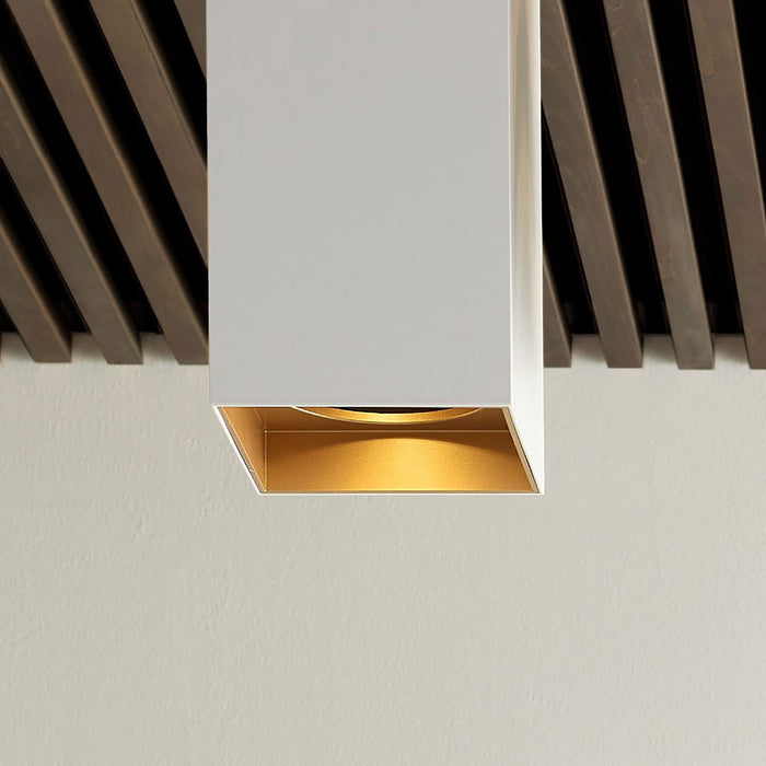 Exo LED Flush Mount Ceiling Light Detail.
