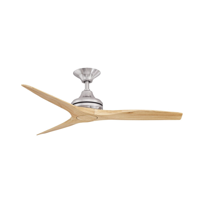 Spitfire Ceiling Fan in Brushed Nickel/Natural/48-Inch.