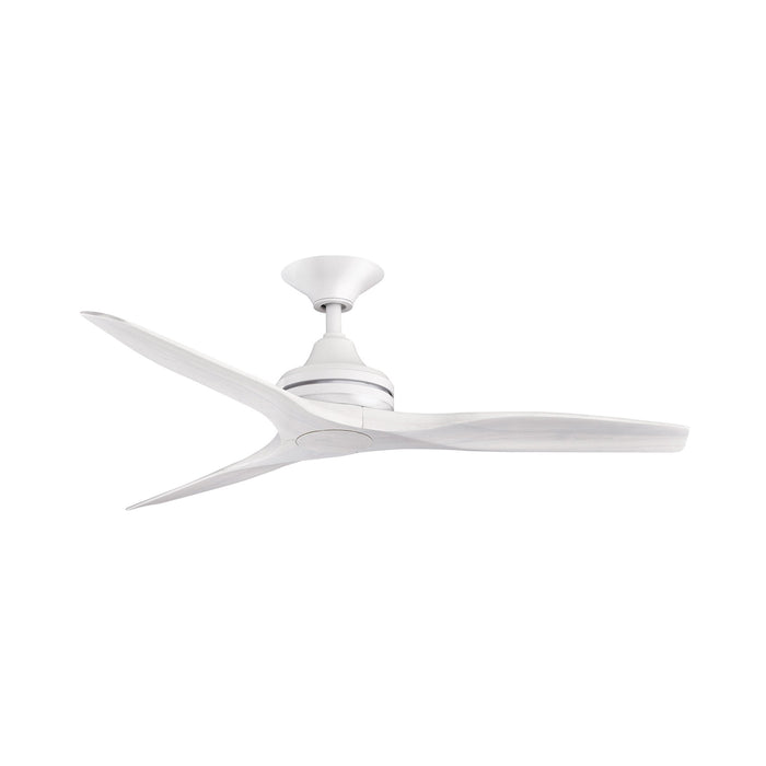 Spitfire Ceiling Fan in Matte White/Washed White/48-Inch.