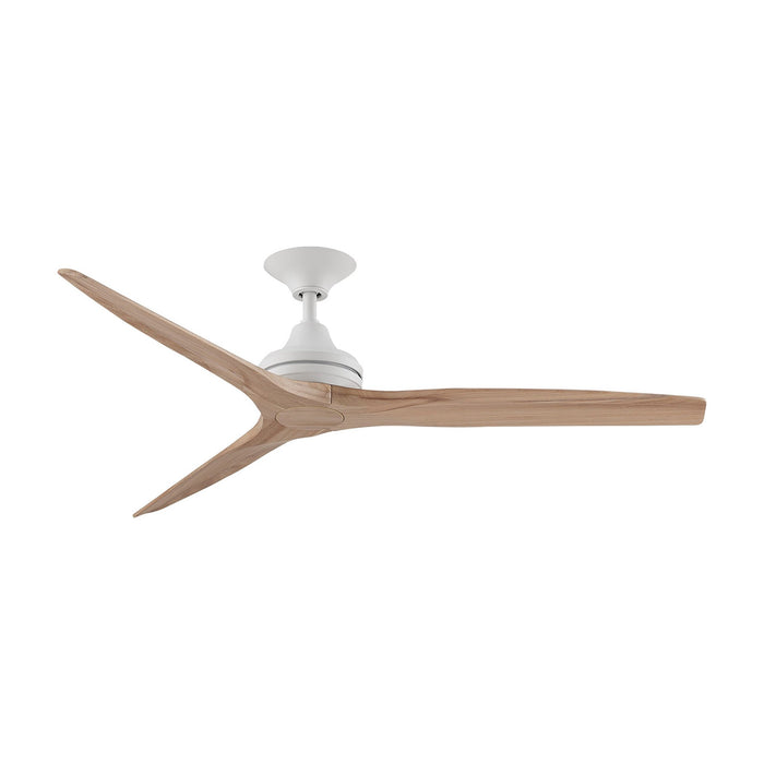 Spitfire Ceiling Fan in Matte White/Natural/60-Inch.