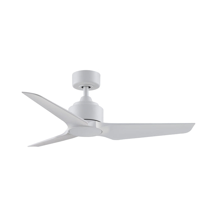 TriAire Custom Ceiling Fan in 44-Inch/Matte White/Matte White.