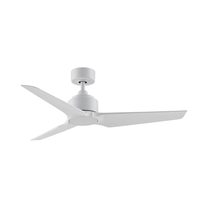 TriAire Custom Ceiling Fan in 48-Inch/Matte White/Matte White.