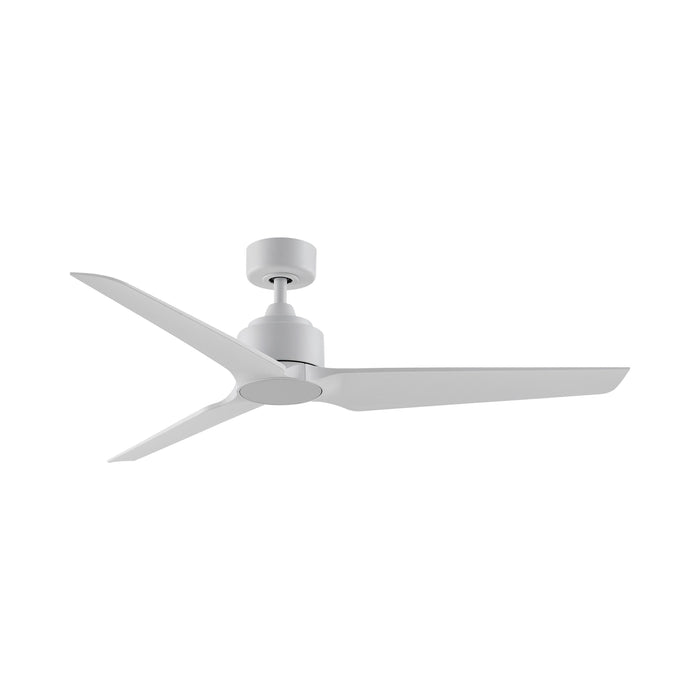 TriAire Custom Ceiling Fan in 56-Inch/Matte White/Matte White.
