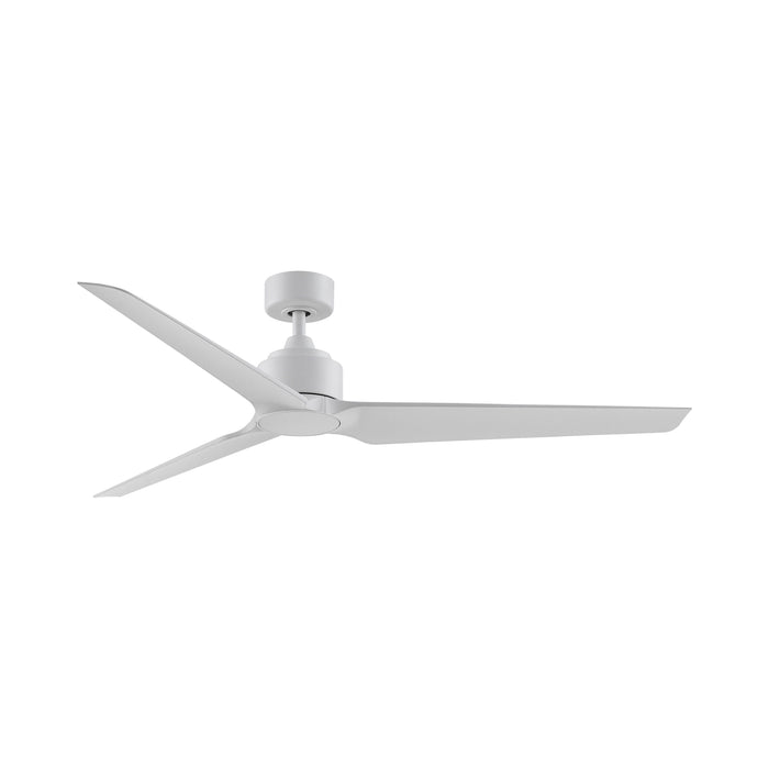 TriAire Custom Ceiling Fan in 64-Inch/Matte White/Matte White.