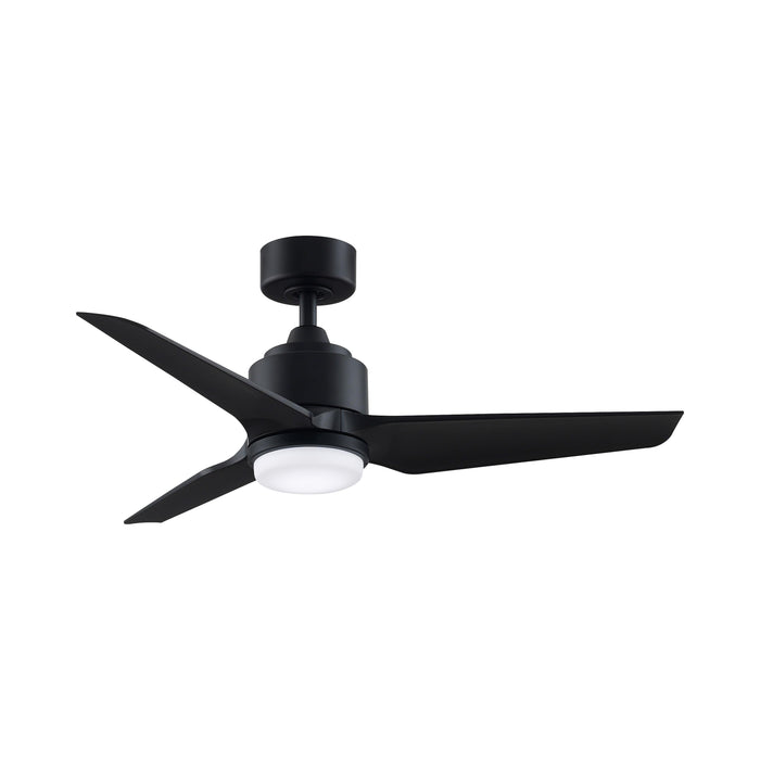 TriAire Custom LED Ceiling Fan in 44-Inch/ Black/Black.