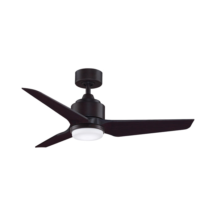 TriAire Custom LED Ceiling Fan in 44-Inch/Dark Bronze/Black.