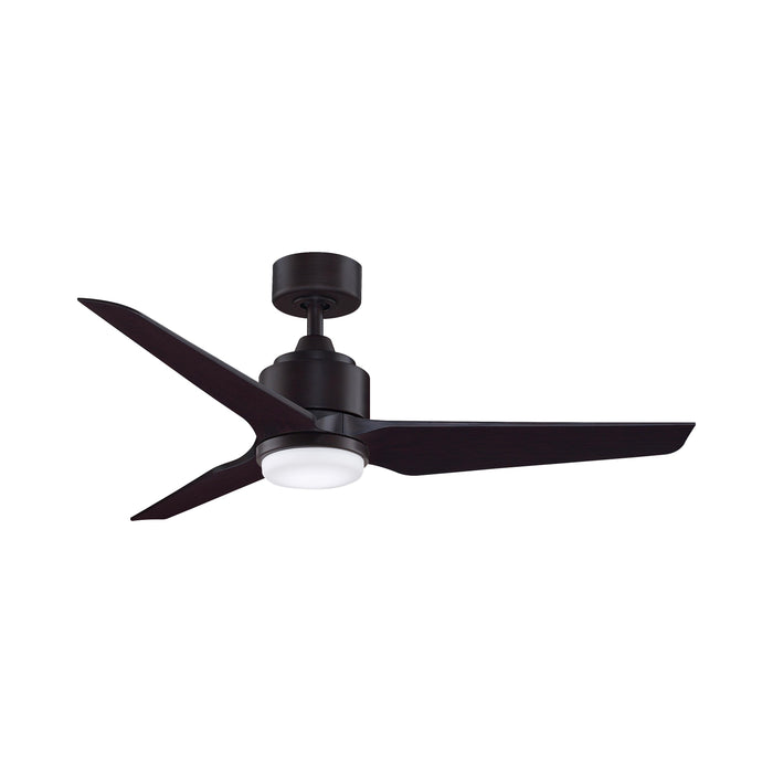 TriAire Custom LED Ceiling Fan in 48-Inch/Dark Bronze/Black.