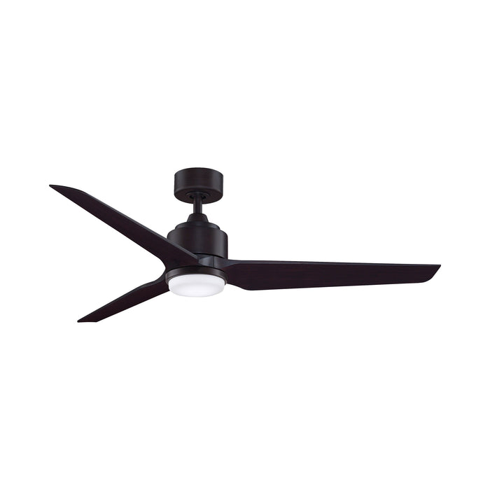 TriAire Custom LED Ceiling Fan in 56-Inch/Dark Bronze/Black.