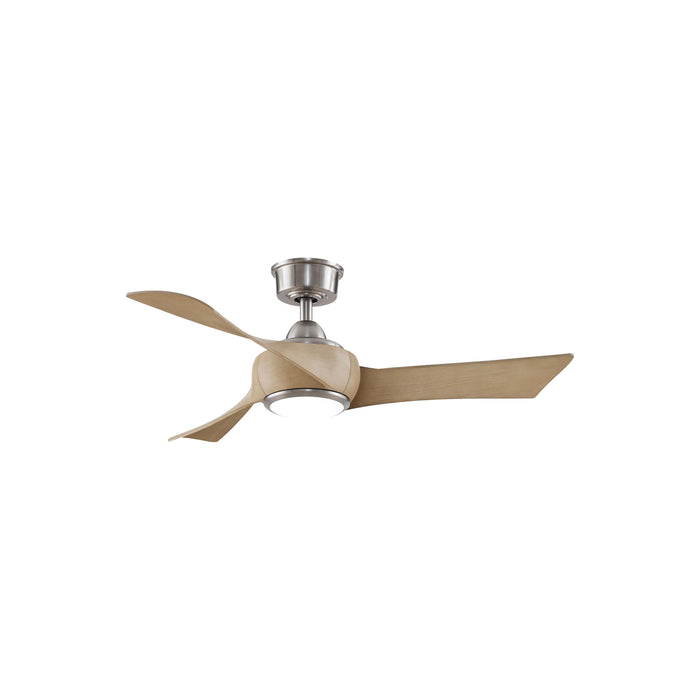 Wrap Custom LED Ceiling Fan in Brushed Nickel/Natural/44-Inch.