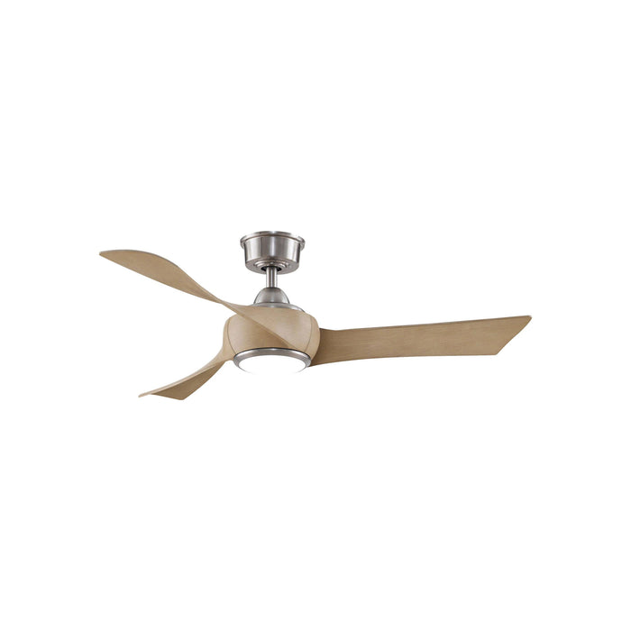 Wrap Custom LED Ceiling Fan in Brushed Nickel/Natural/48-Inch.