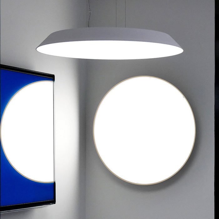 Febe LED Ceiling/Wall Light in exhibition.