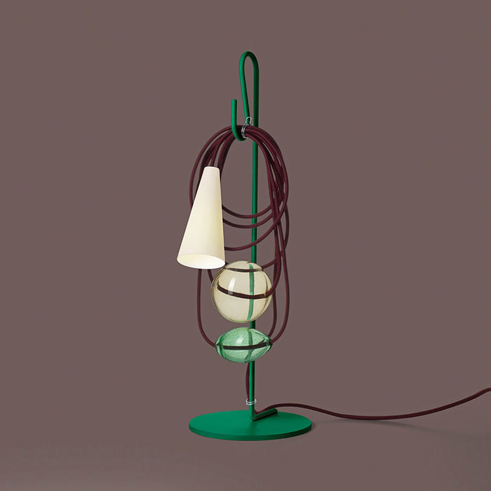 Filo LED Table Lamp in Souther Talisman.