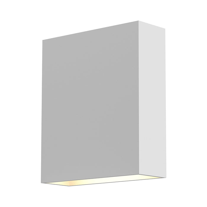 Flat Box™ Outdoor LED Wall Light in Textured White.