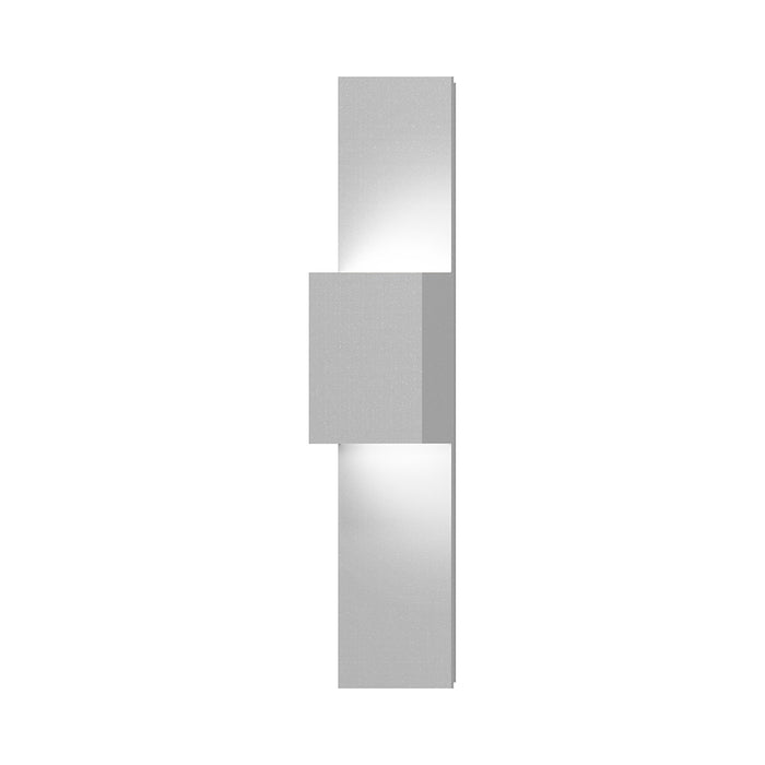 Flat Box™ Panel Up/Down Outdoor LED Wall Light in Textured White.