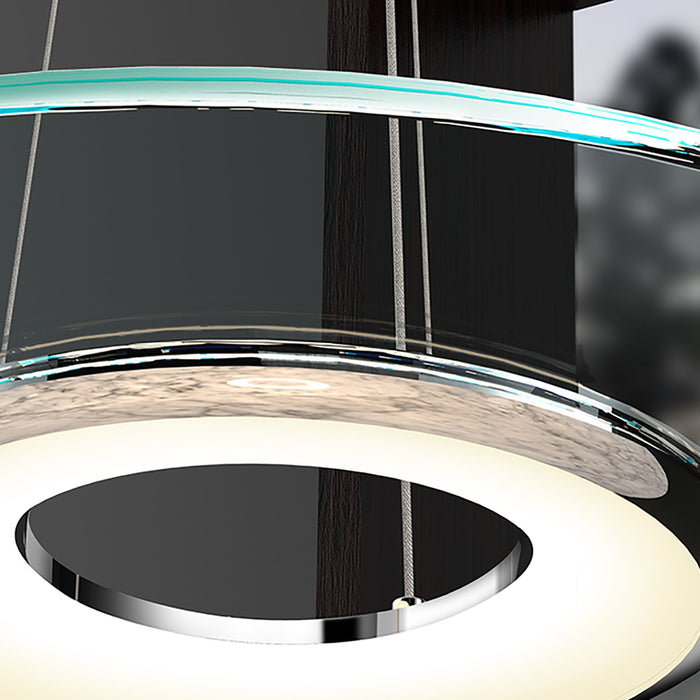 Float LED Pendant Light in Detail.