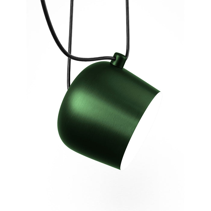 Aim LED Pendant Light in Anodized Green (Large)