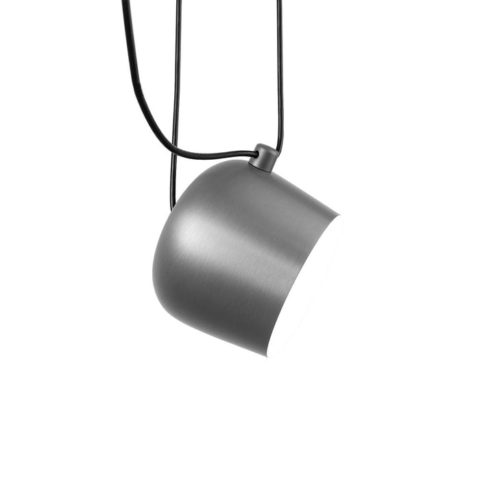 Aim LED Pendant Light in Anodized Silver (Small).