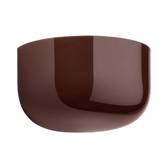Bellhop Wall Up LED Wall Light in Dark Brown.
