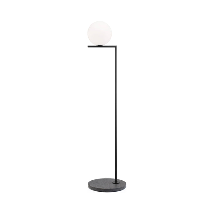 IC Lights Outdoor LED Floor Lamp in Black/Black Lava(Small).