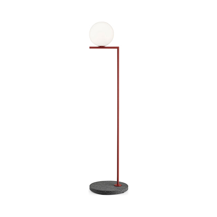 IC Lights Outdoor LED Floor Lamp in Red Burgandy(Small).
