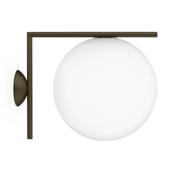 IC Outdoor LED Ceiling / Wall Light in Deep Brown (Large).