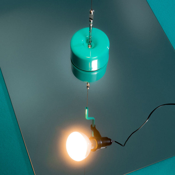 Parentesi LED Floor Lamp in Detail.