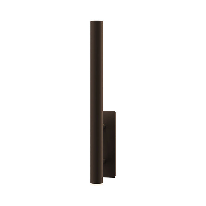 Flue™ Outdoor LED Wall Light in Small/Textured Bronze.