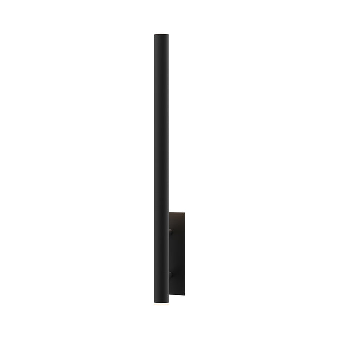 Flue™ Outdoor LED Wall Light in Large/Textured Black.