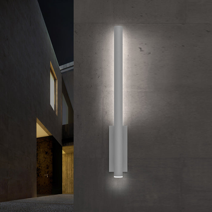 Flue™ Outdoor LED Wall Light in outdoor.