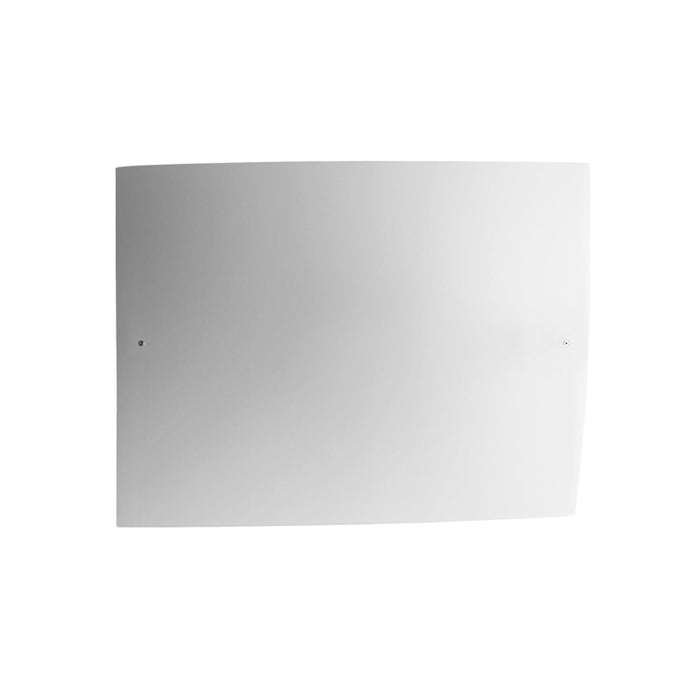 Folio Rectangular Wall Light in White.