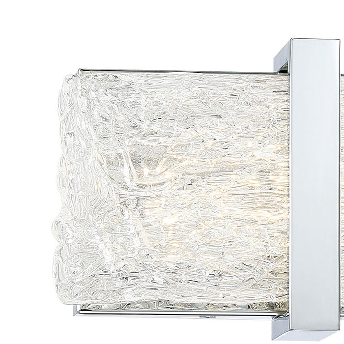 Forest Ice II LED Bath Vanity Light Detail.