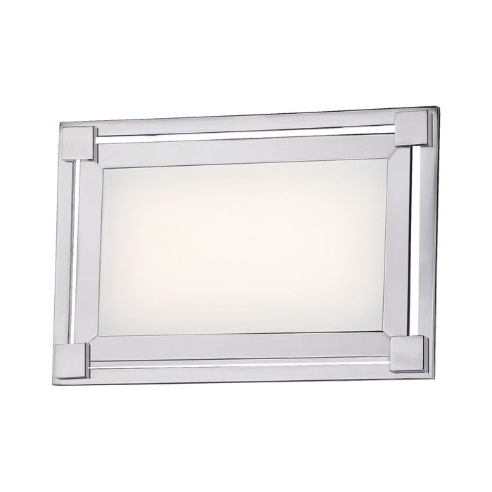 Framed LED Bath Vanity Light in Small.
