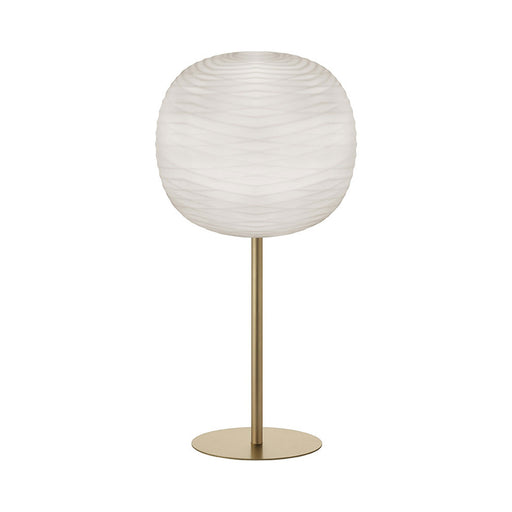 Gem Table Lamp in White.