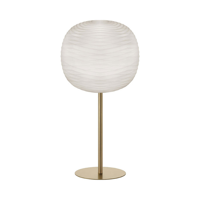 Gem Table Lamp in White.