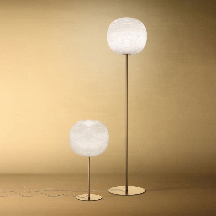 Gem Table Lamp in in short and tall.