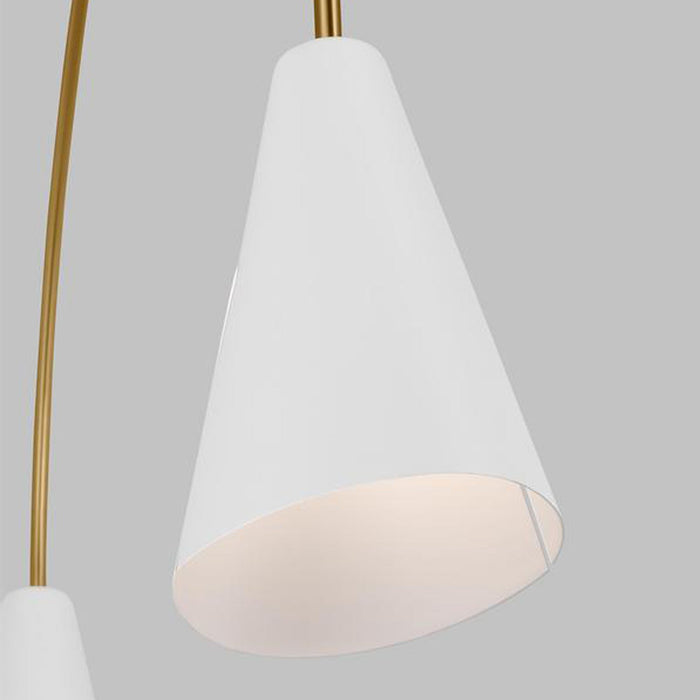 Cambre LED Linear Pendant Light in Detail.