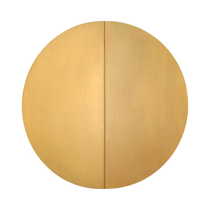 Dottie LED Wall Light in Burnished Brass (Large).